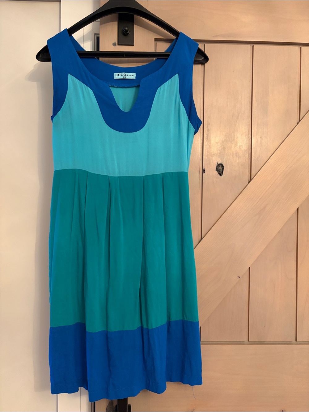 Coco + Tashi Colorblock Mini Dress